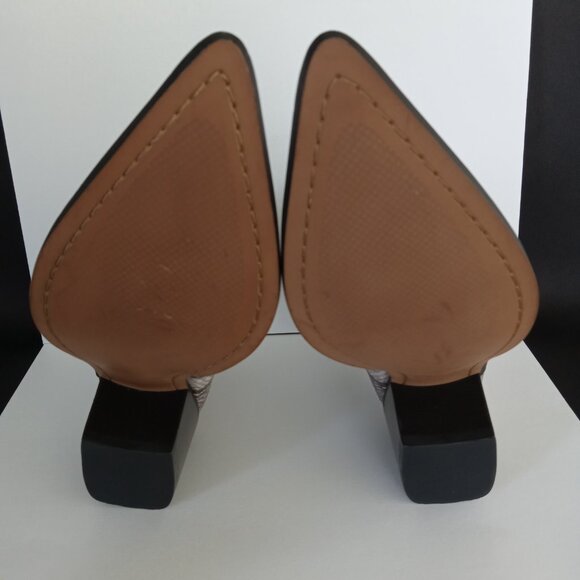 PAOLO Womens Linea Sevilla II Snakeskin Leather Ankle Boots Size 6.5M - Picture 12 of 12